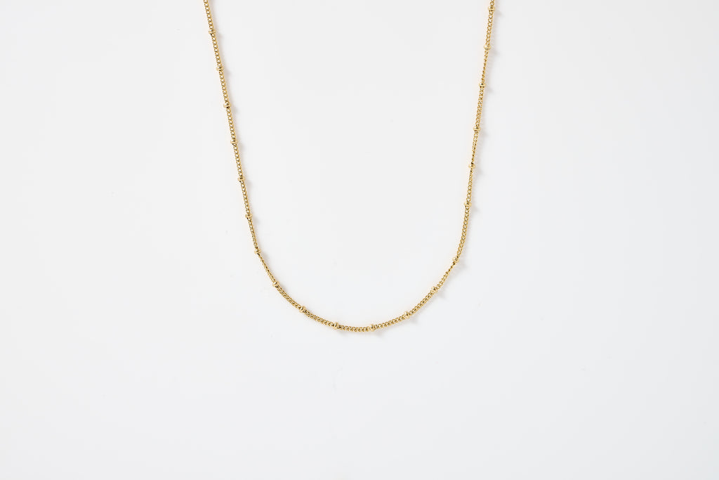 The Beaded Gold Chain