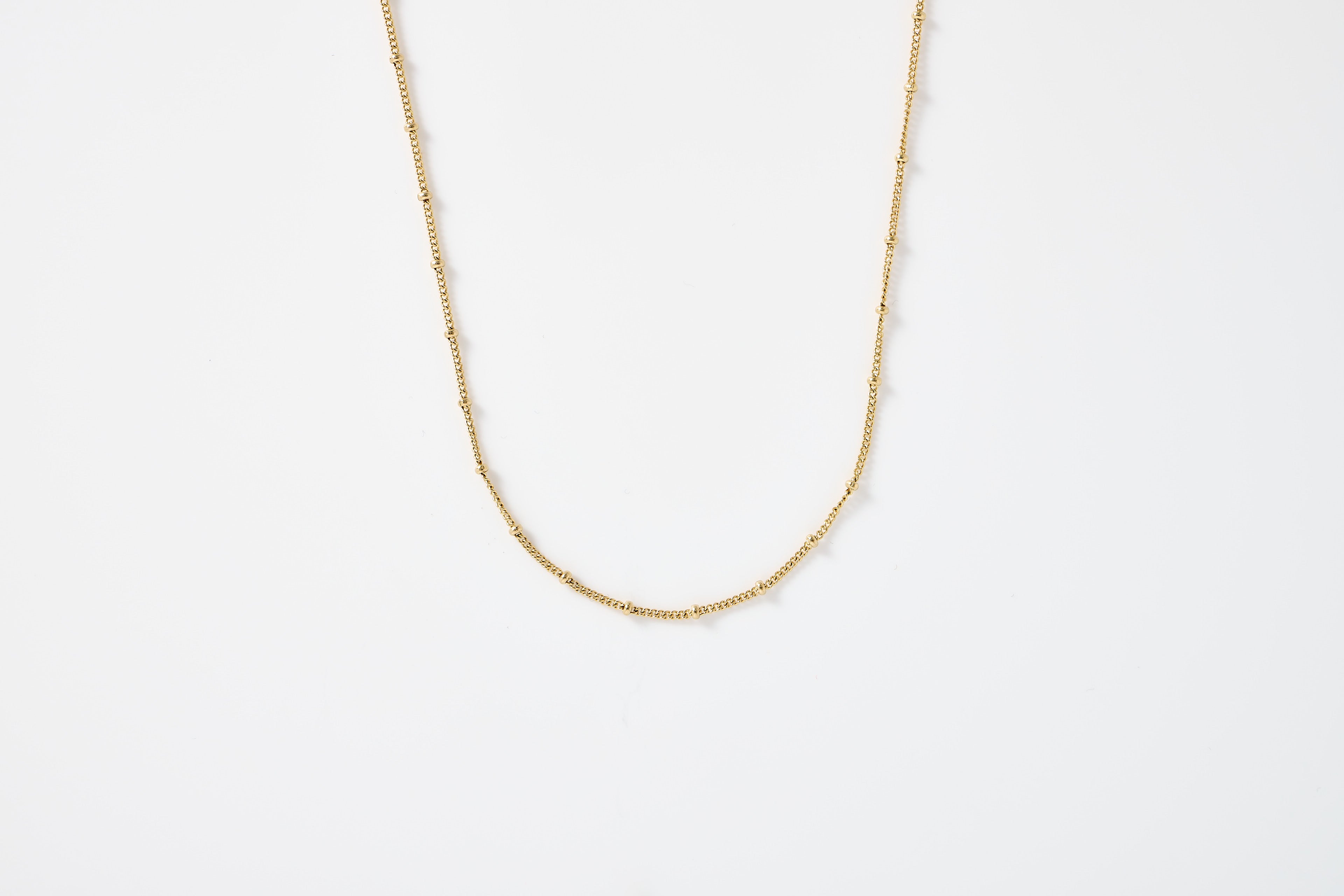 The Beaded Gold Chain