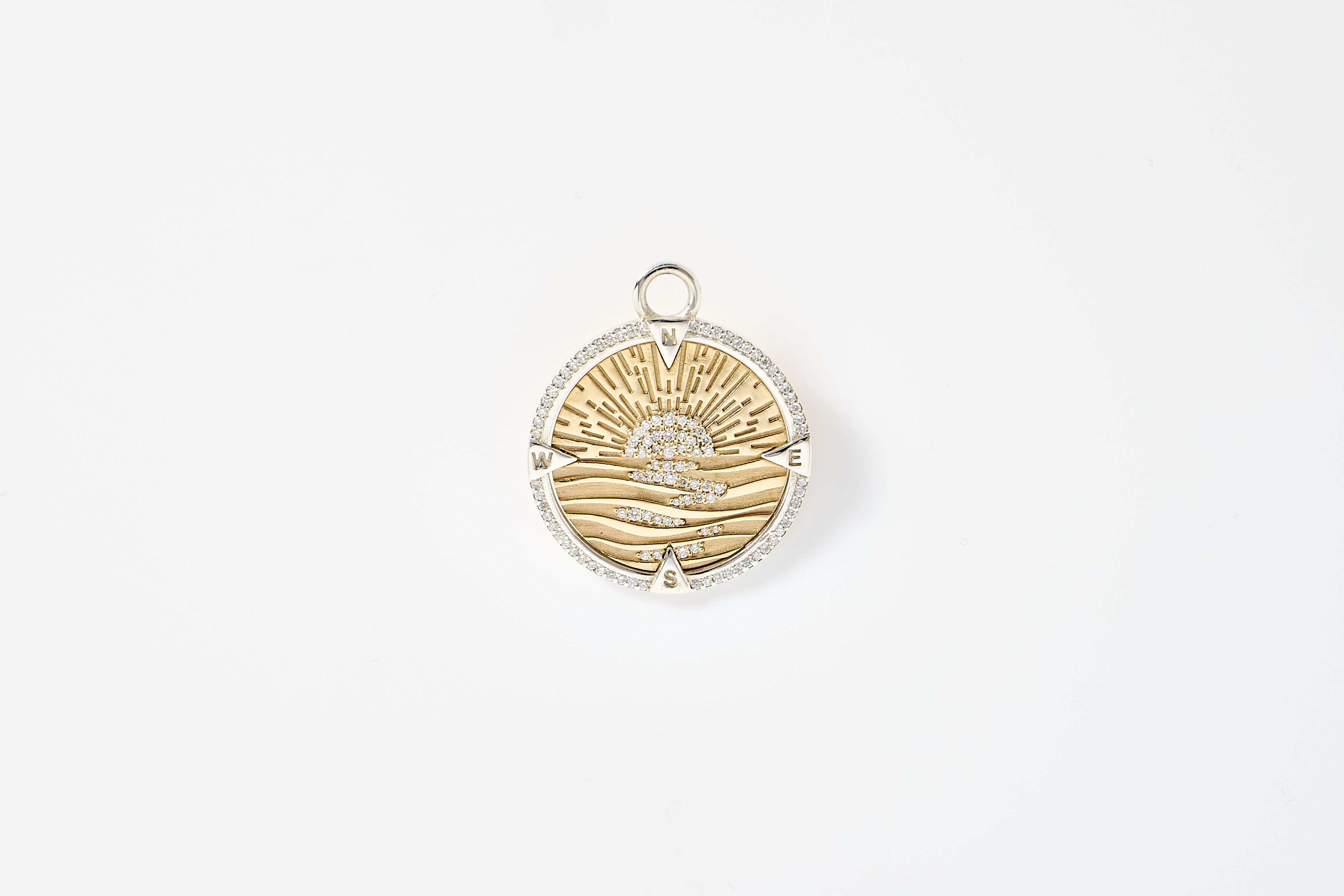 Sunset Compass Medallion