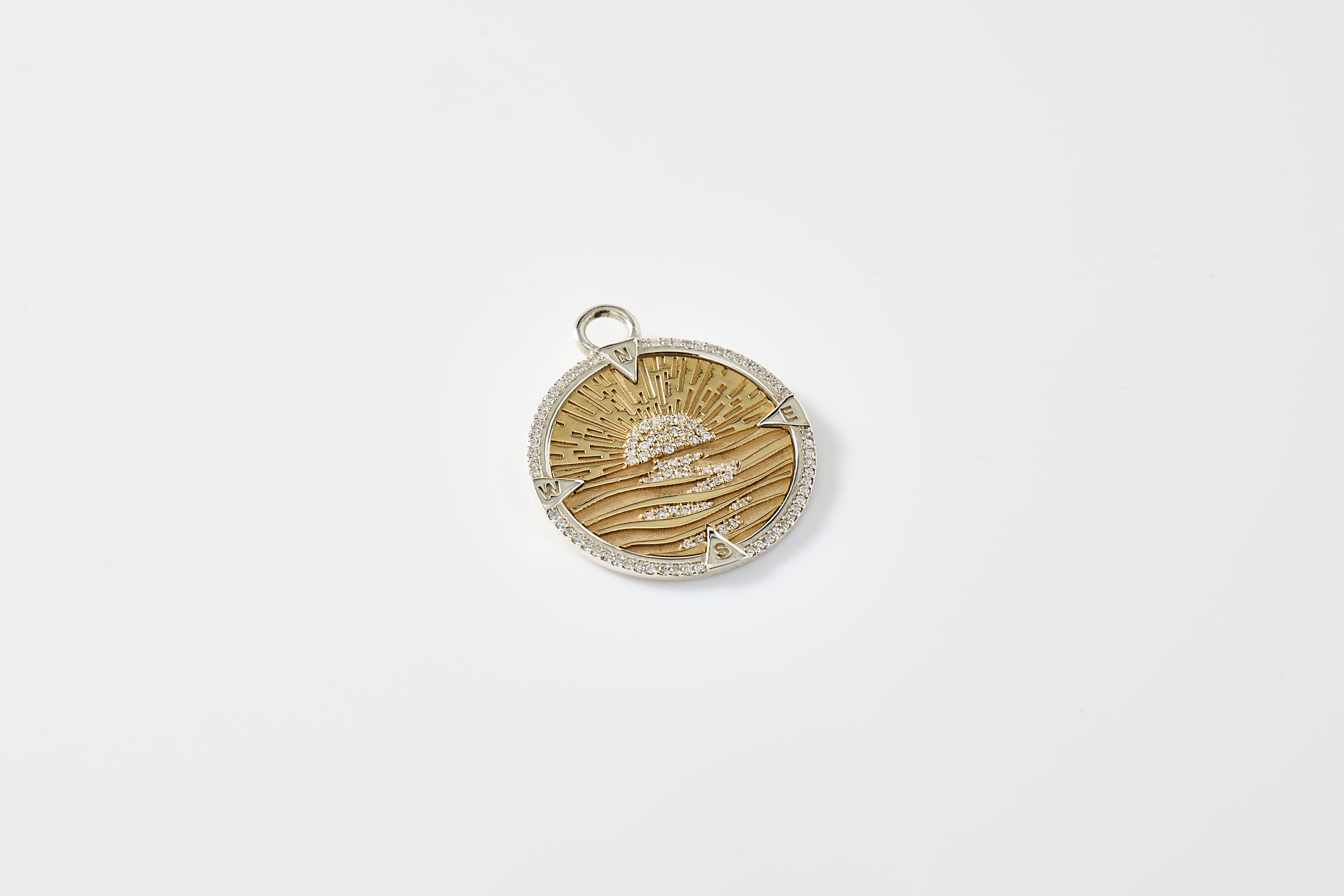 Sunset Compass Medallion