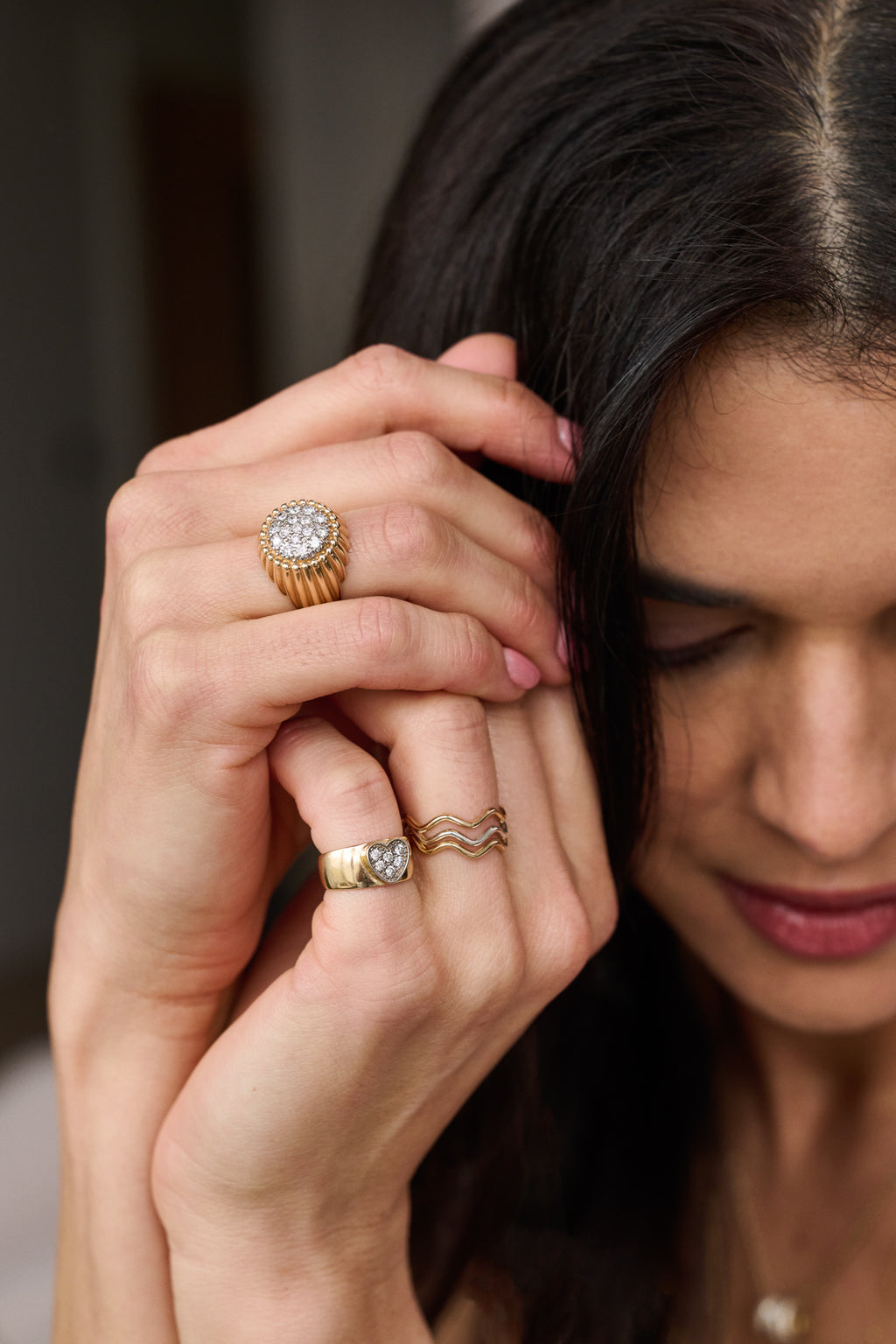 Diamond Heart Ring