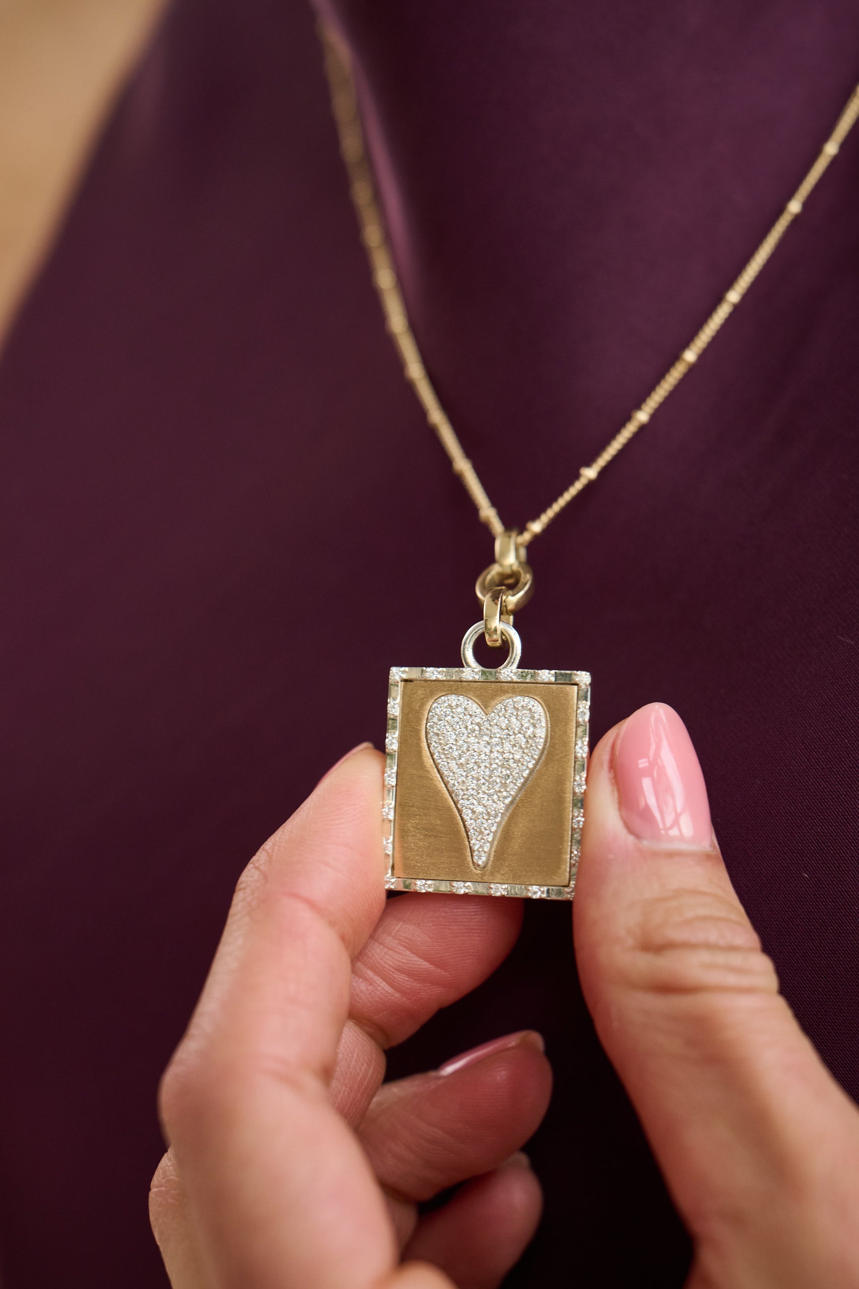 The Framed Heart Medallion