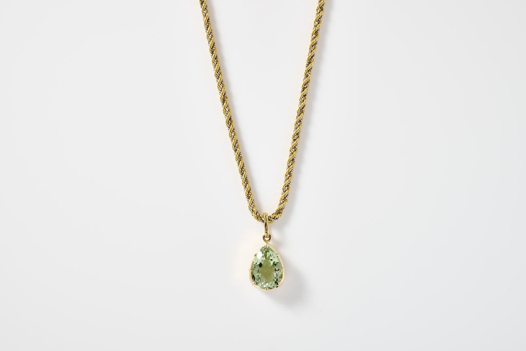 Prasiolite Necklace (Green Amethyst)