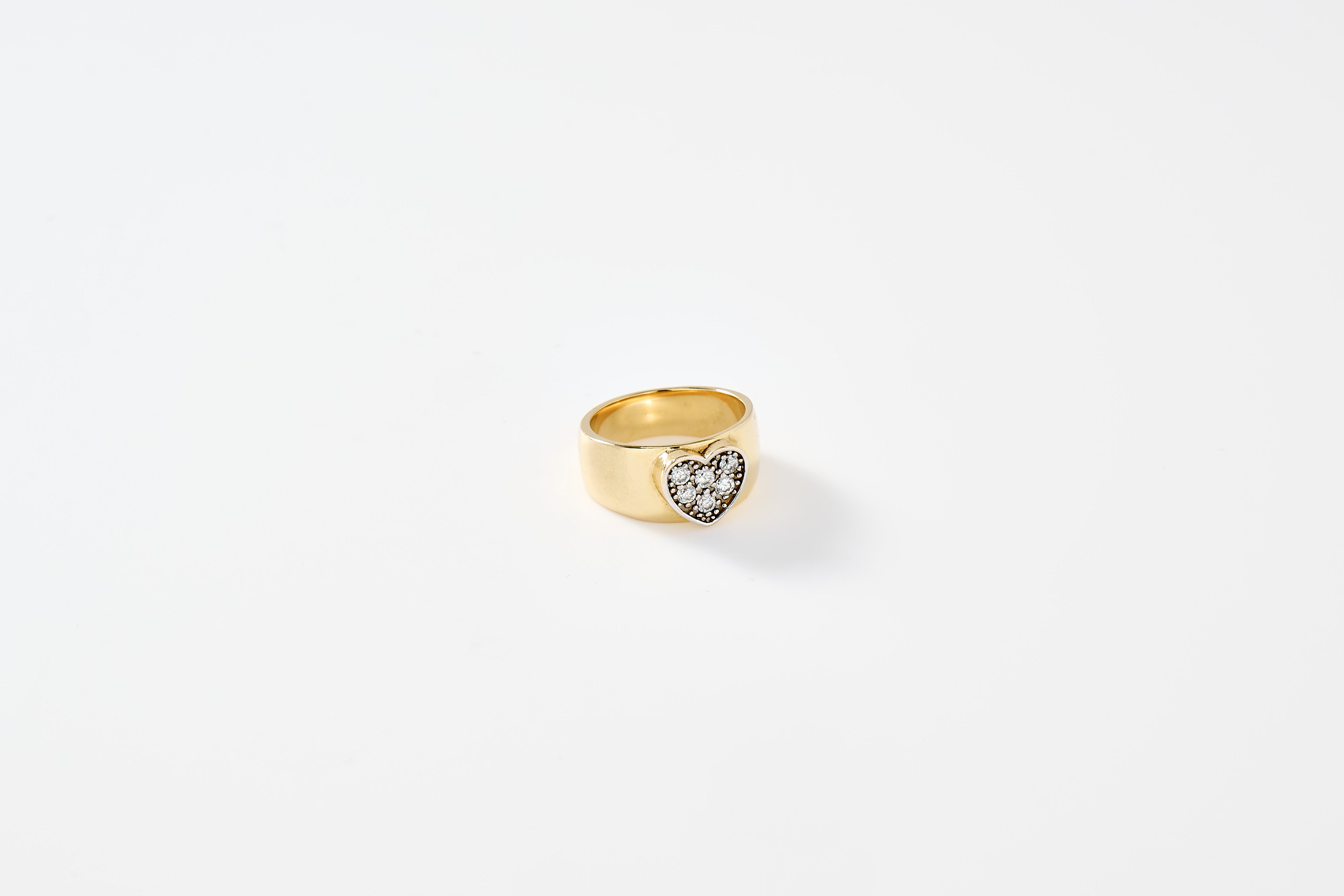 Diamond Heart Ring