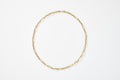 Small Mixed Link Paperclip Chain