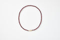 Garnet Beaded Necklace