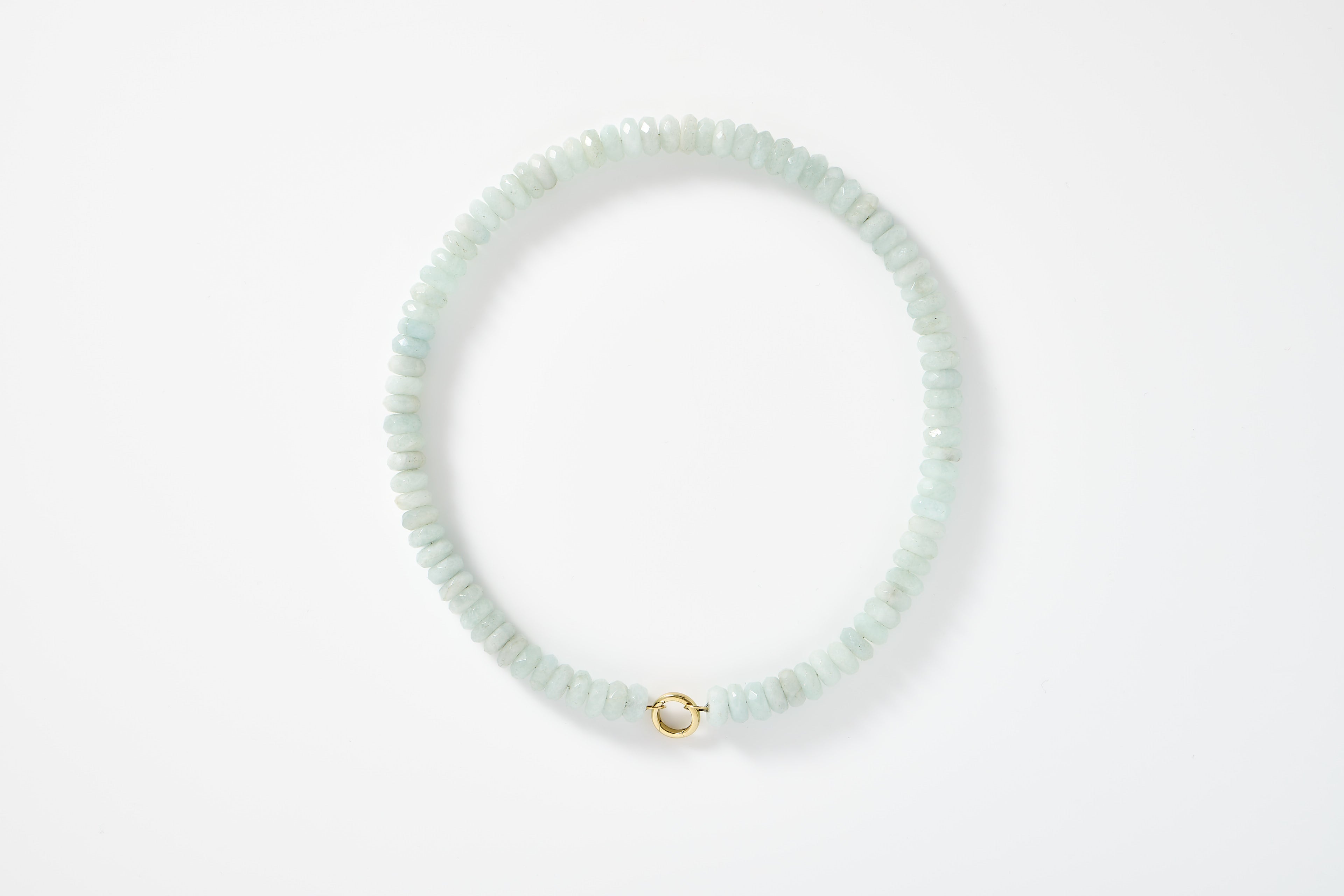 Aquamarine Beaded Necklace