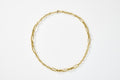 Large Mixed Link Paperclip Chain